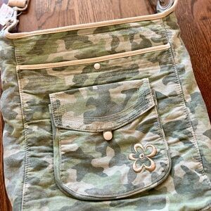 Limited Too Camouflage Messenger Bag